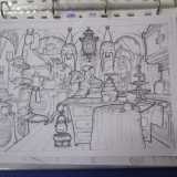 Un disegno di una studentessa del II anno